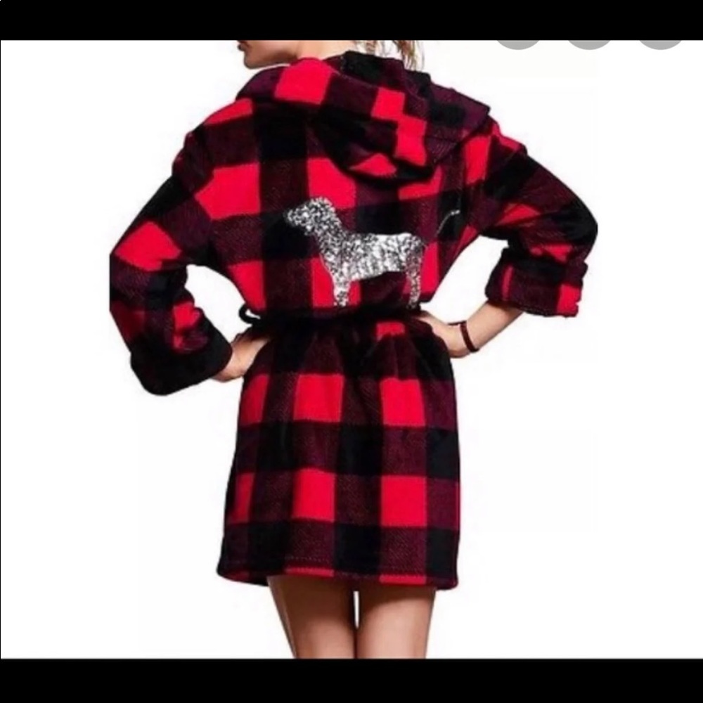 Victoria’s Secret PINK Bling Plush Robe